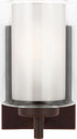 Generation Lighting Elmwood Park 1 light bronze bath vanity wall light