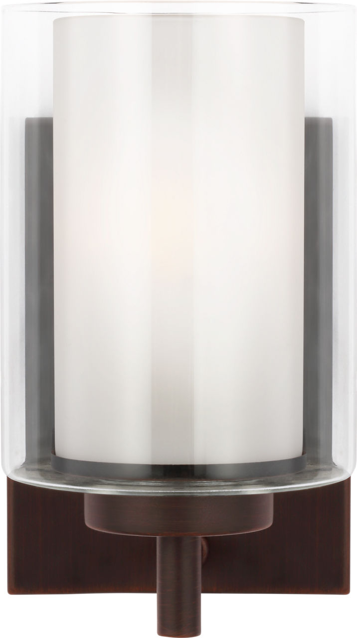 Generation Lighting Elmwood Park 1 light bronze bath vanity wall light