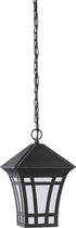 Generation Lighting Herrington 1 light black outdoor pendant ceiling light