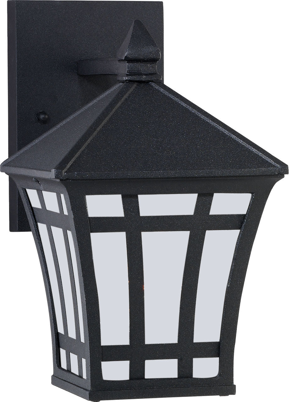 Generation Lighting 89131EN3-12 Herrington black outdoor wall lantern