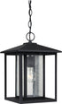 Generation Lighting Hunnington 1 Light 14 inch Textured Black Hanging Lantern Ceiling Light