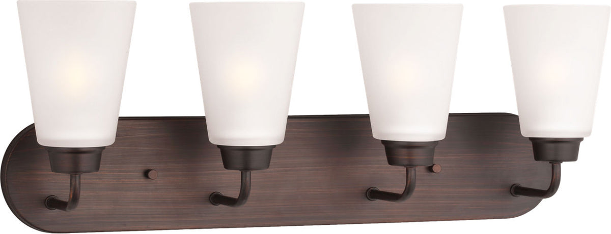 Generation Lighting Kerrville 4 light bronze bath vanity wall light