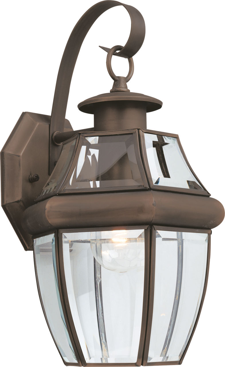 Generation Lighting 8067-71 Lancaster antique bronze outdoor wall lantern