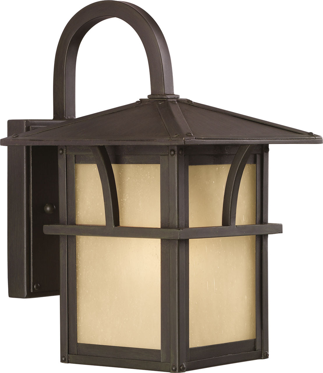 Generation Lighting Medford Lakes 1 Light 11 inch Statuary Bronze Outdoor Wall Lantern