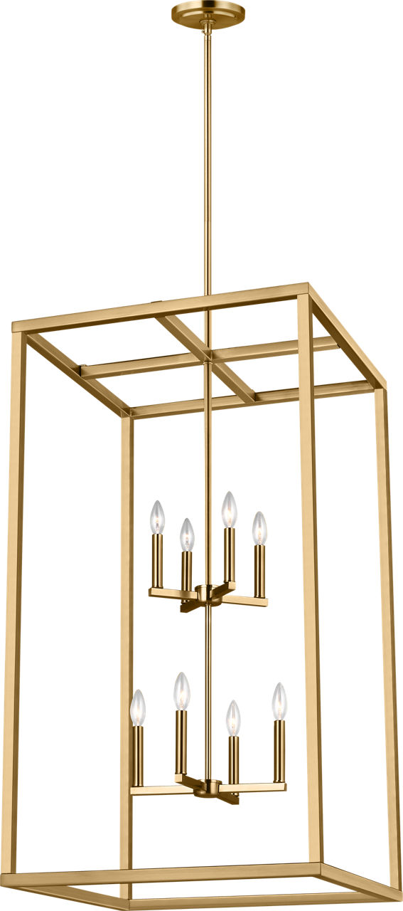 Generation Lighting Moffet Street 8 light extra large lantern ceiling light