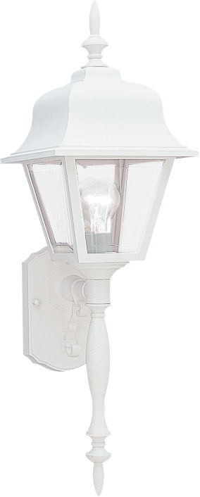 Generation Lighting 8765-15 Polycarbonate Outdoor 1 light white outdoor wall lantern