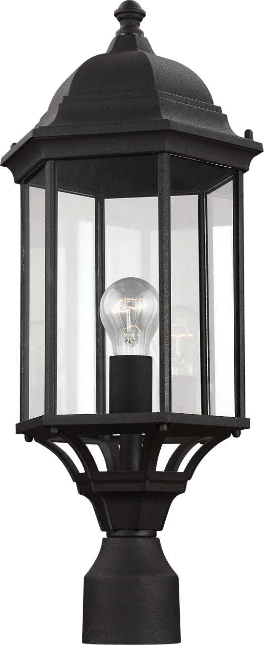 Generation Lighting Sevier 1 Light 22 inch Textured Black Post Lantern
