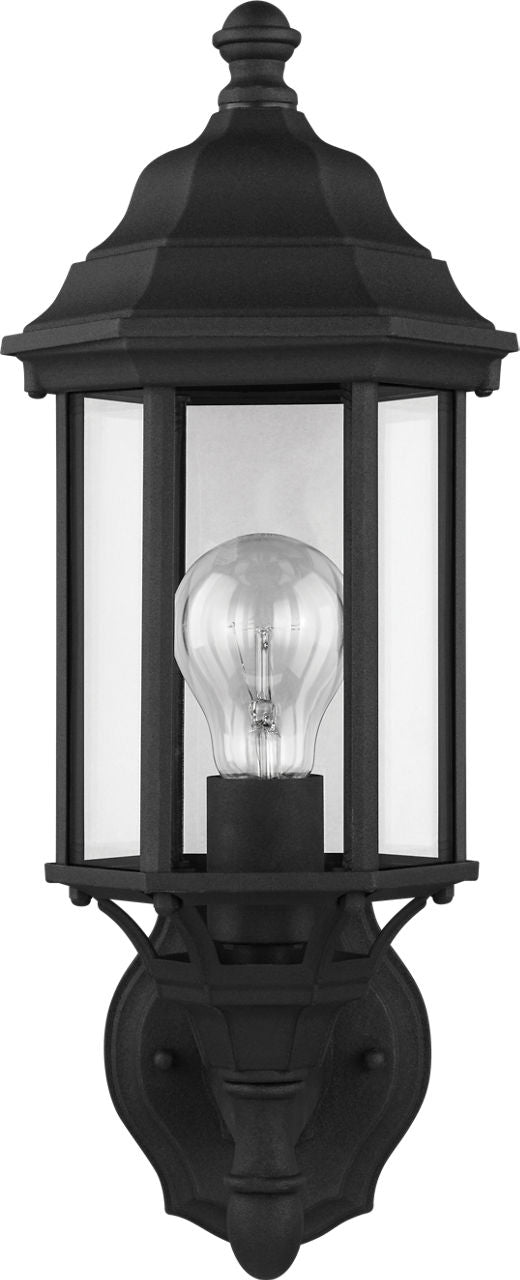 Generation Lighting Sevier 1 Light 16.25 inch Textured Black Outdoor Wall Lantern