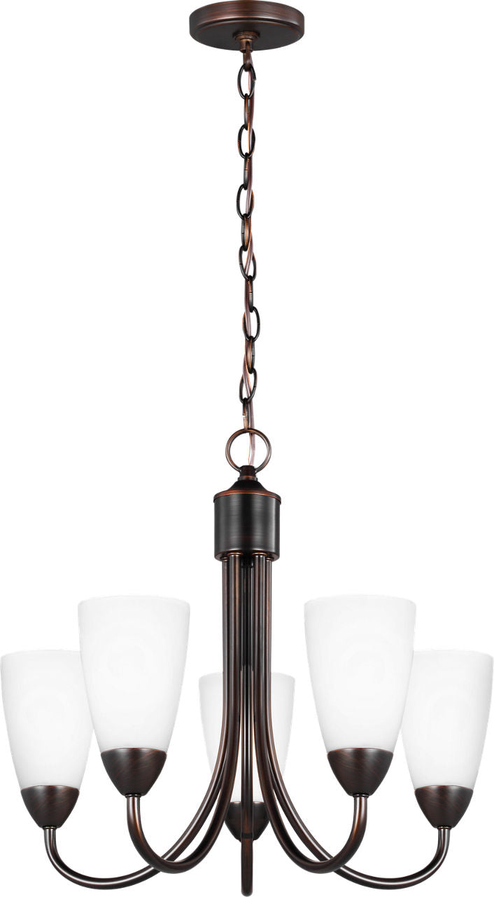 Generation Lighting Seville 5 light bronze chandelier ceiling light