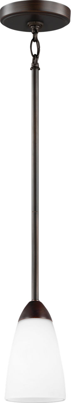 Generation Lighting Seville 1 light bronze mini pendant ceiling light