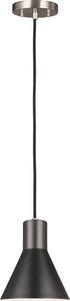 Generation Lighting Towner 1 Light 7 inch Brushed Nickel Pendant Ceiling Light