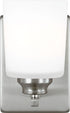 Generation Lighting Vinton 1 Light 5 inch Brushed Nickel Bath Vanity Wall Light