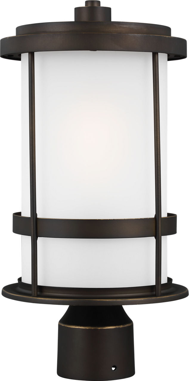 Generation Lighting Wilburn 1 Light 16 inch Antique Bronze Post Lantern