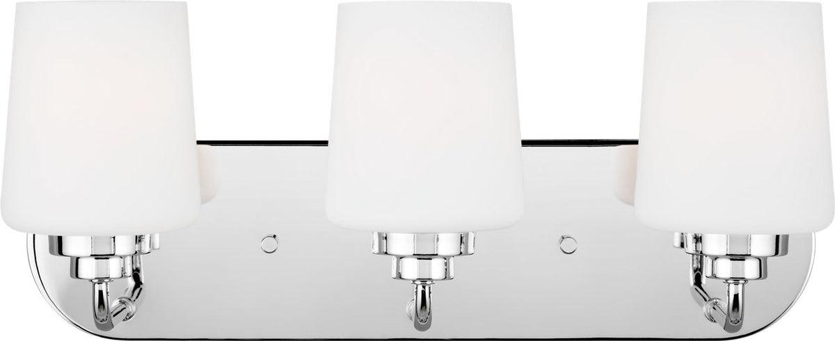 Generation Lighting 4402803-05 Windom 3 Light 18 inch Chrome Bath Vanity Wall Light