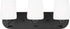 Generation Lighting Windom 3 light bath vanity wall light in midnight black