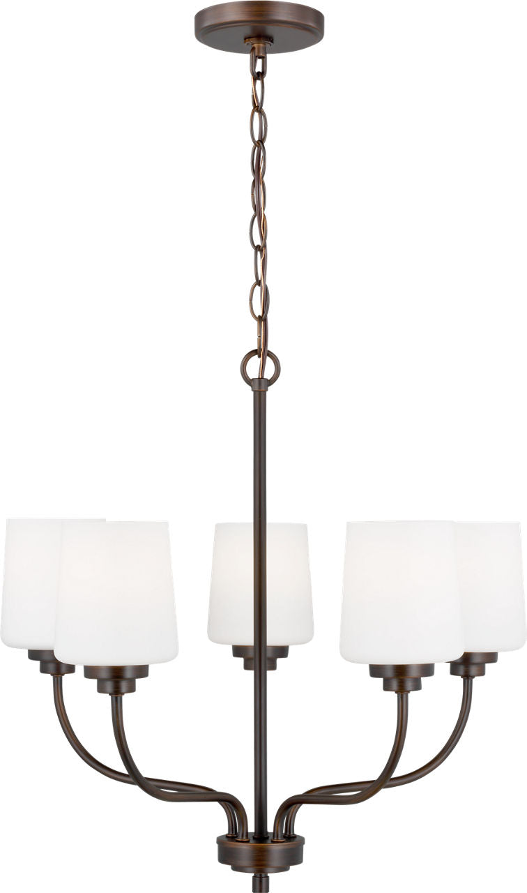 Generation Lighting 3102805-710 Windom 5 Light Bronze Chandelier Ceiling Light