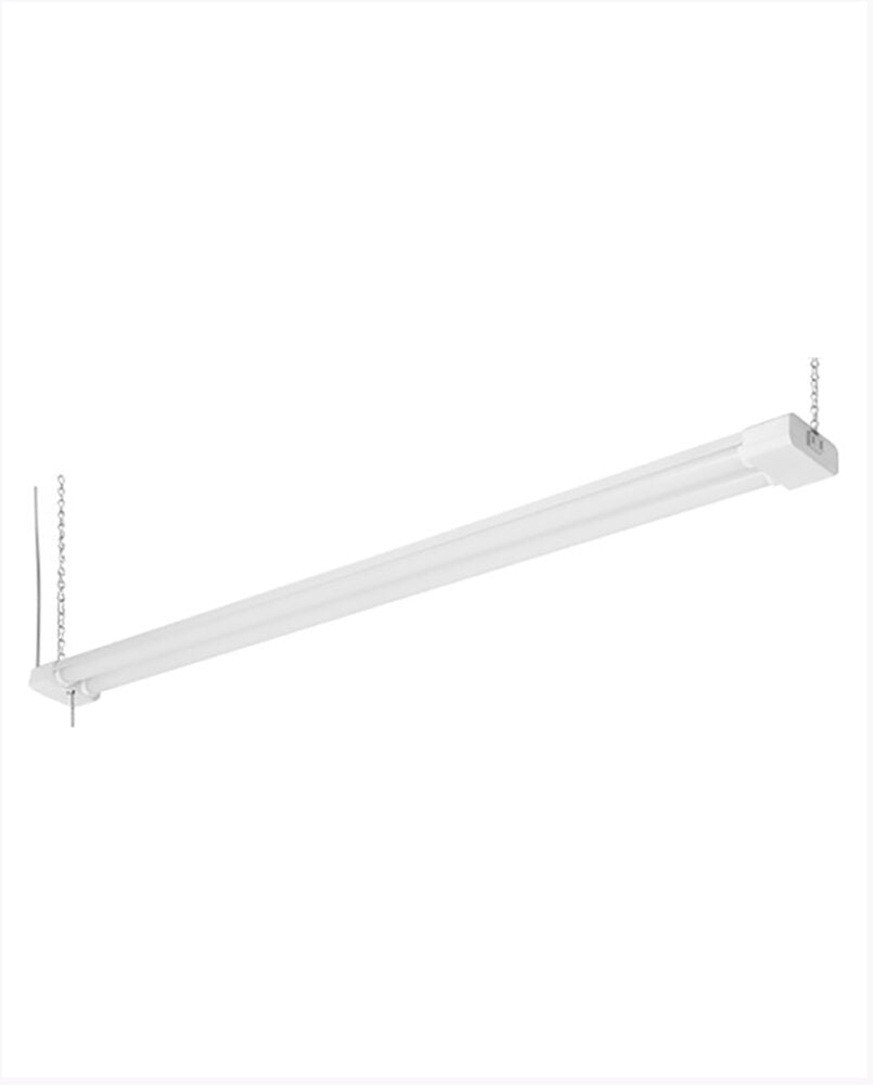 Cyber Tech Lighting SH4740XOP-LED 47″ Two Lamp Slim Shop Light w/ Convenient Plug-In Outlet & Pull Chain, Wattage 40W, Color Temperature 4000K