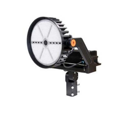 MaxLite SHF515U-50MLK Sports/high Output Flood Light 515W, 120-277V, 10K Surge Protector, Medium (60 Degrees), 5000K, Black, Knuckle Slipfitter