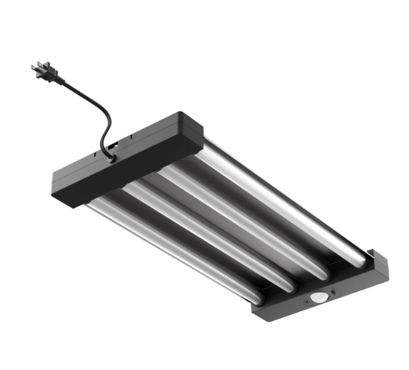 Feit Electric SHOP/2X4/840/MOT 2 ft. Quad Lamp Motion Sensing LED Shop Light Color Temperature 4000K, Wattage 58W, Voltage 120V Pack 1
