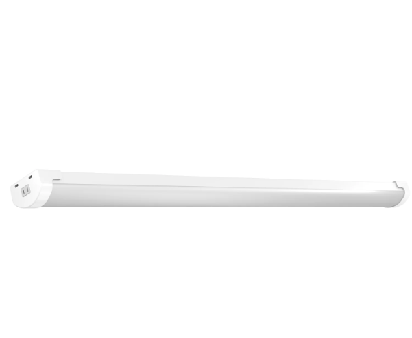 Feit Electric SHOP/4/840/MM 4Ft Utility Light 55W With Motion Sensor and Remote Color Temperature 4000K, Wattage 55W, Voltage 120V 4 PACK
