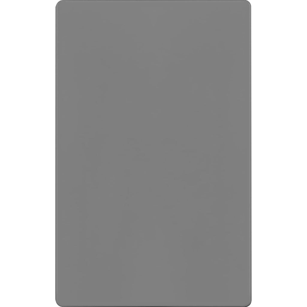 Enerlites SI8801-GY 1 Gang Screwless Blank Wall Plate Child Safe Blank Device Outlet Cover, Gray Finish
