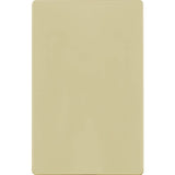 Enerlites SI8801-I 1 Gang Screwless Blank Wall Plate Child Safe Blank Device Outlet Cover, Ivory Finish