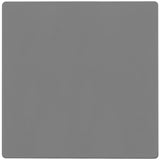 Enerlites SI8802-GY Two-Gang Screwless Blank Wall Plate Child Safe Blank Device Outlet Cover, Gray Finish