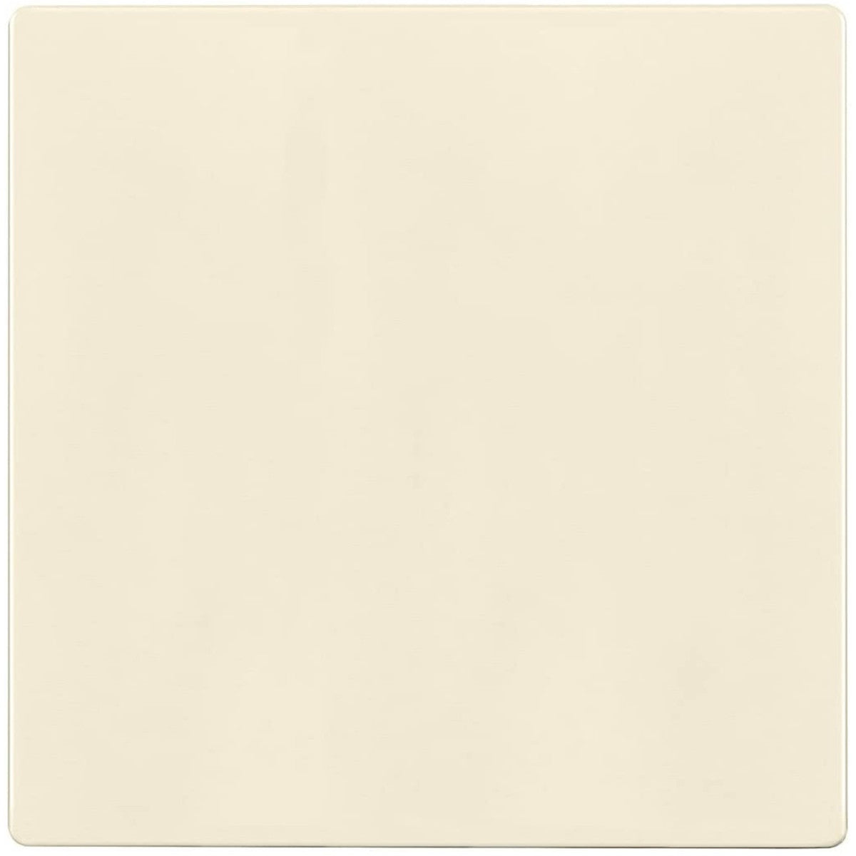 Enerlites SI8802-LA Two-Gang Screwless Blank Wall Plate Child Safe Blank Device Outlet Cover, Light Almond Finish