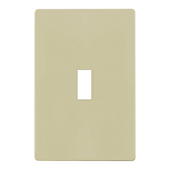 Enerlites SI8811-I 1-Gang Screwless Blank Wall Plate Child Safe Blank Device Outlet Cover, Ivory Finish