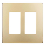 Enerlites SI8832-I IVORY 2 GANG DECORATOR WALL PLATE