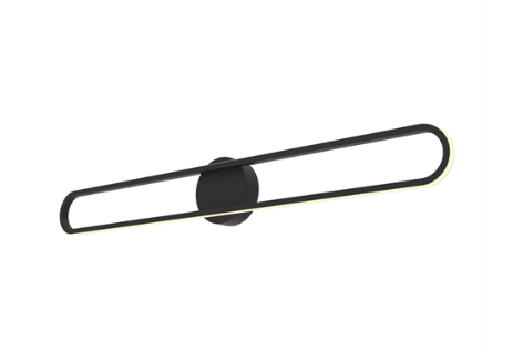 AFX Lighting SIEV3405LAJD1BK Sienna 34" Led Vanity Light - 27k / 3k / 35k / 4k / 5k - 120v - Black Finish