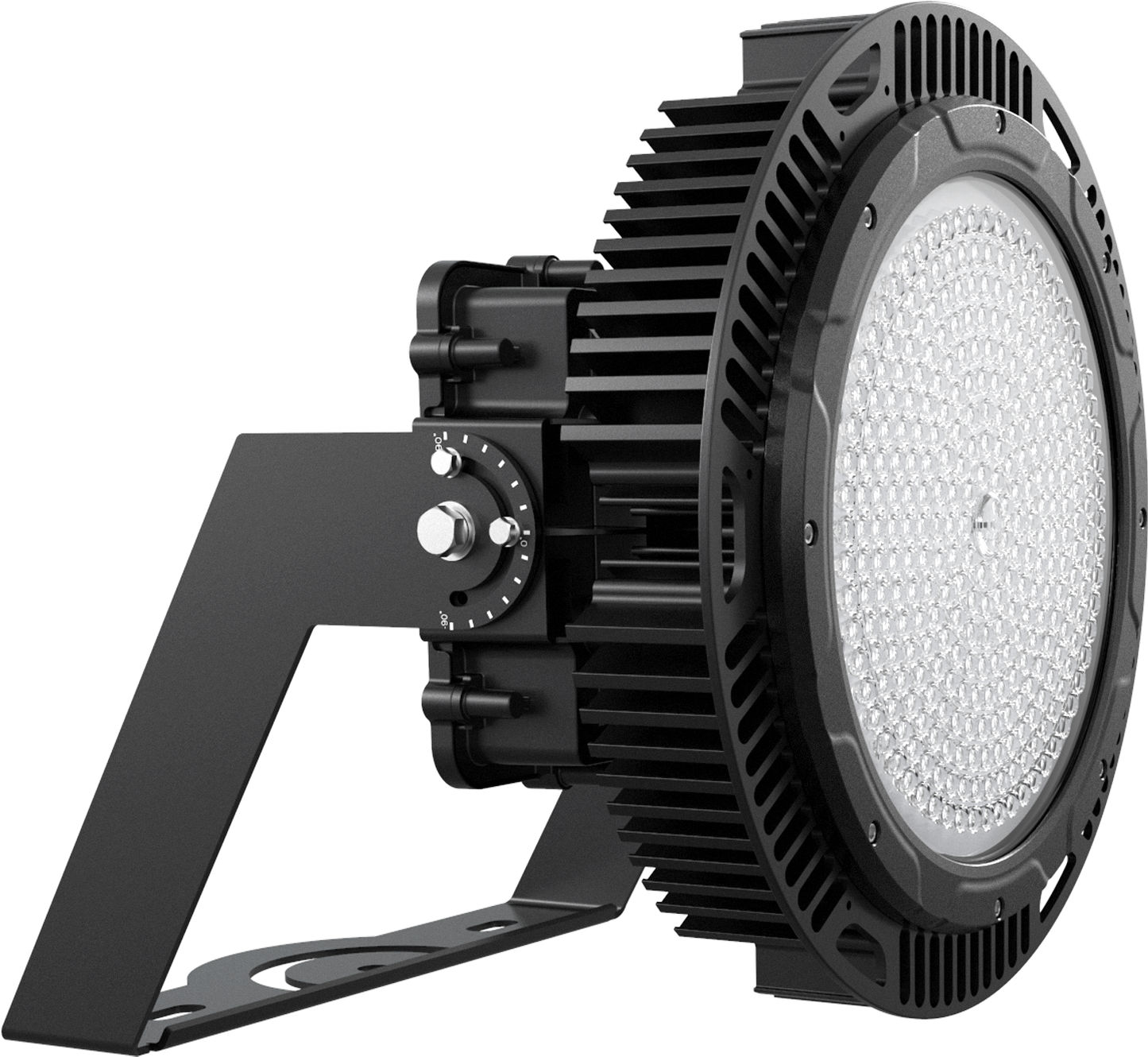 Eiko SIG/450W/750/UD-B106-N01 LED Flood Light MOD Signal 450W 70CRI 5000K 120V 0-10V Dimming Glass Lens Z10, with 6ft Black cord and 5-15P
