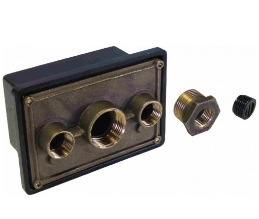 Orbit SJB-50/100 Swimming Pool Junction Boxes (2) - 1/2” & (1) - 1”