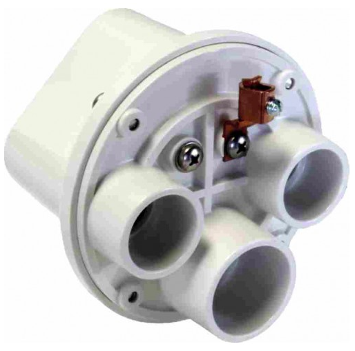 Orbit SJB100-3-W Swimming Pool Junction Boxes (2) - 3/4” & (1) - 1” - White