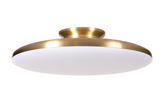 AFX Lighting SKYF15LAJD1SB Skye 15" Led Flush Mount - 3k / 35k / 4k - 120v - Satin Brass Finish