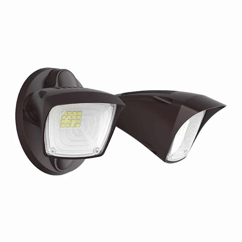 Westgate SL-20W-30K-BZ  20W Dark Bronze LED Security Lights With Optional Motion Sensor Or Photocell 120V AC
