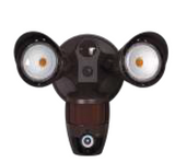 Westgate SL-20W-MCT-BR-CAM 3CCT Security Light With Camera 20W,1900LM, 30K/40K/50K Bronze Finish