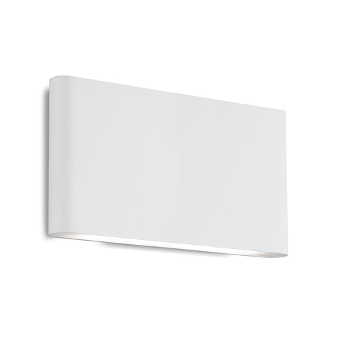 Kuzco Lighting AT6510-WH-UNV Slate 10-in All-terior Up/Down Wall Light - CCT: 3000K -  Finish: White