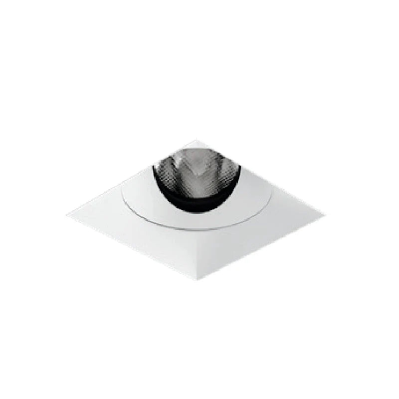Visual Comfort Architectural ENCL2SRL-L08935AN-S Entra CL 2" 8W, 3500K LED Square Flangeless Adjustable Remodel Downlight Satin Silver Reflector
