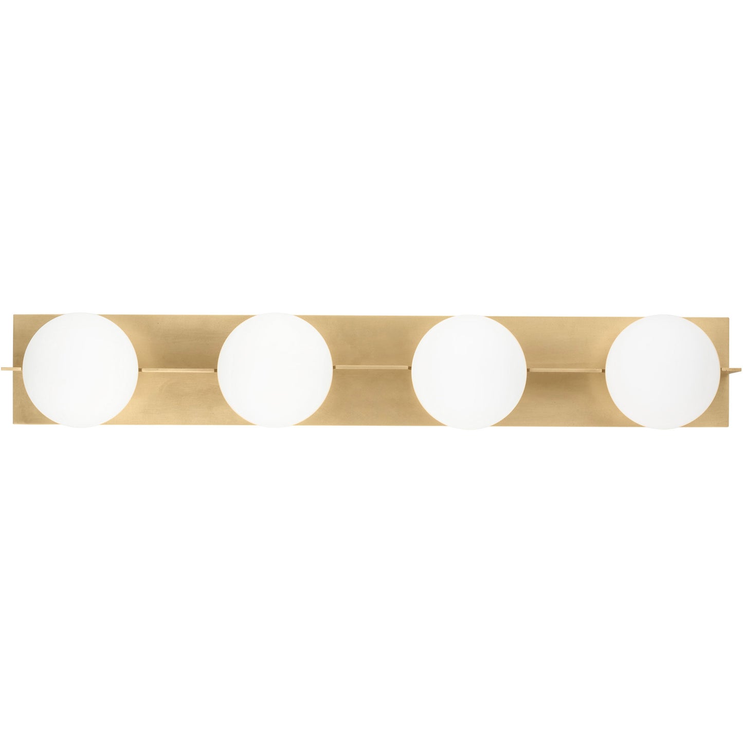 Visual Comfort Architectural SLBA123NB-L Sean Lavin Orbel 4 Light 32.4 inch Natural Brass Bath Vanity Wall Light, 3000K