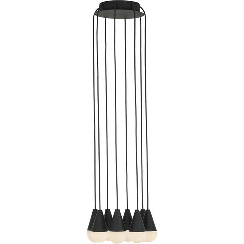 Visual Comfort Architectural SLCH51530B Sean Lavin Cupola 8 Light 10.5 inch Nightshade Black Chandelier Ceiling Light