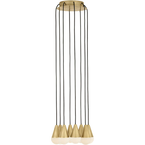 Visual Comfort Architectural SLCH51530HAB Sean Lavin Cupola 8 Light 10.5 inch Hand Rubbed Antique Brass Chandelier Ceiling Light