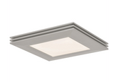 AFX Lighting SLF12121100L30D1SN Sloane 15" Led Flush Mount - 3000k - 120v - Satin Nickel Finish