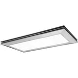 AFX Lighting SLF12241800L30D1SN 18.5W LED Sloane Flush Mount, 1100 lm, CCT 3000K, 120V, Satin Nickel Finish