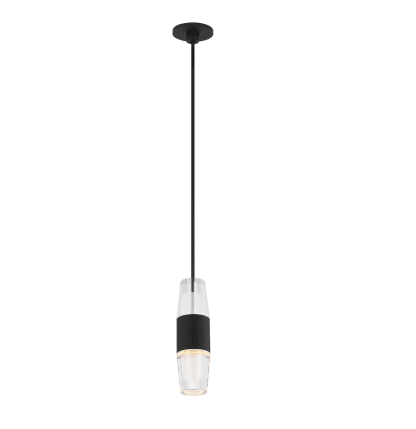 Visual Comfort Architectural SLPD38227B Sean Lavin Lassell 1 Light 1.7 inch Nightshade Black Pendant Ceiling Light, 3.6W, 2700K