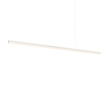 DALS Lighting SLPD60-CC-WH  Current - 32W 1 5CCT LED Slim Linear Pendant-1 Inches Tall and 0.75 Inches Wide