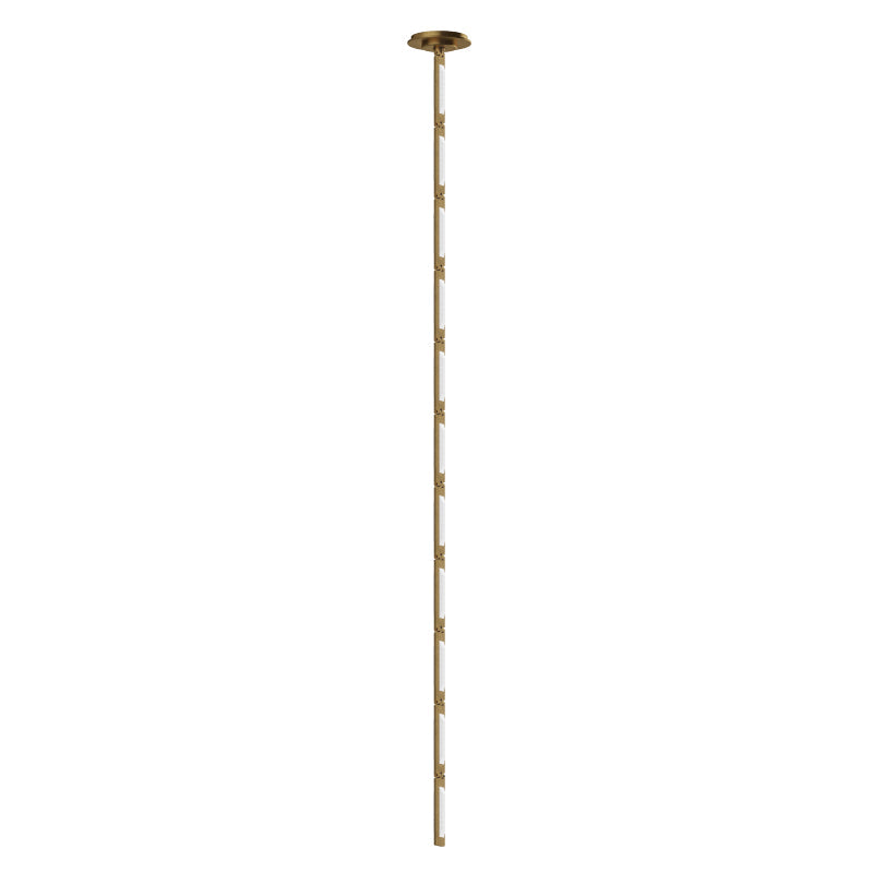 Visual Comfort Architectural SLPD65130HABR Modern Sean Lavin Catena 57 LED Pendant Ceiling Light with Remote Mount Driver CCT 3000K - Voltage 120V - Finish Antique Brass