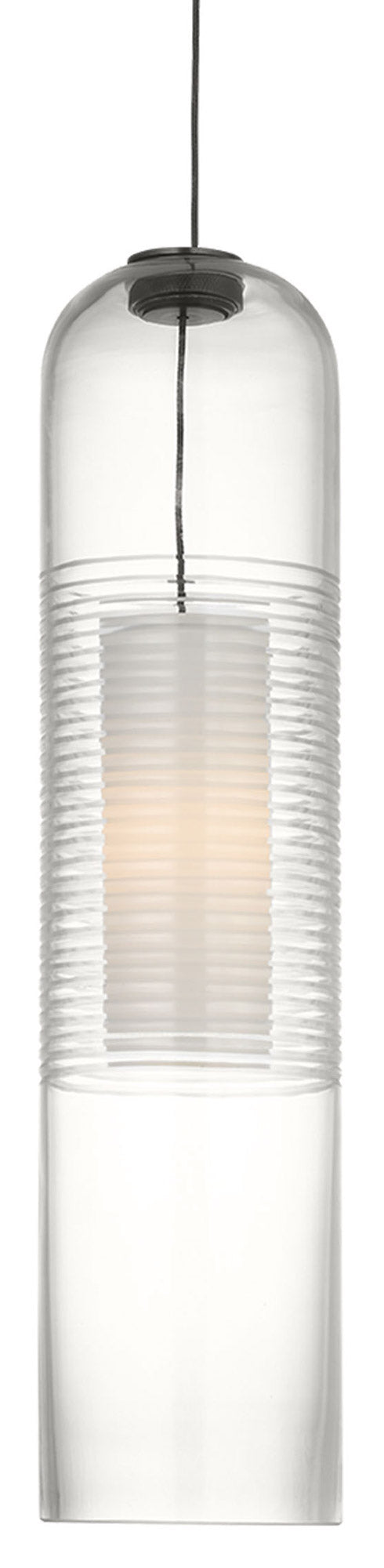 Visual Comfort Architectural SLPD771FJBZCG 14.6” Leano Freejack Pendant, Wattage 4W, Color Temperature 2700K, Bronze Finish