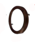 EnvisionLED SLSM-12R-TRIM-BZ 12-in Snap On Trim for Slimline Disks, Round, Bronze Finish