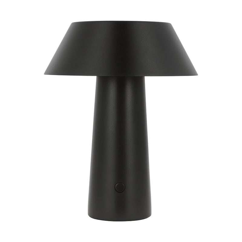 Visual Comfort Architectural SLTB56927B Modern Sean Lavin Sesa 1-lt 13" Tall LED Table Lamp - CCT: 2700 - Voltage: 120-240V - Finish Black